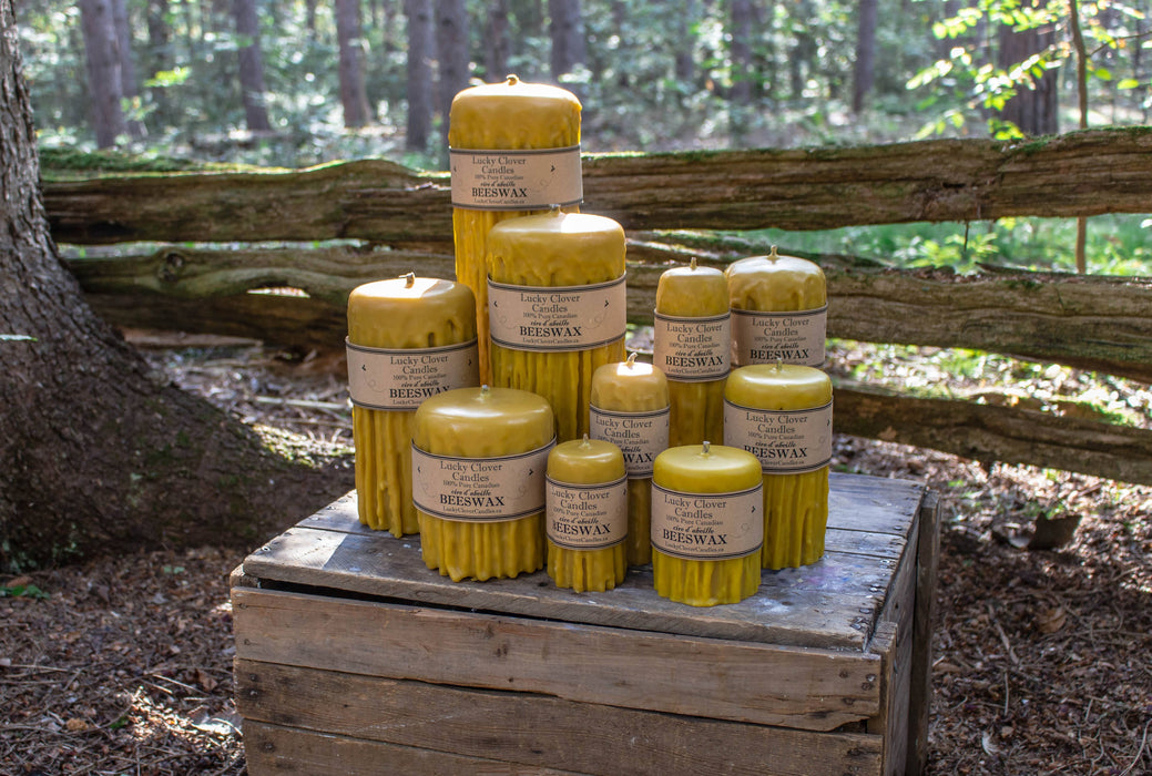 2x4 Dripped Pillars by Lucky Clover Candles