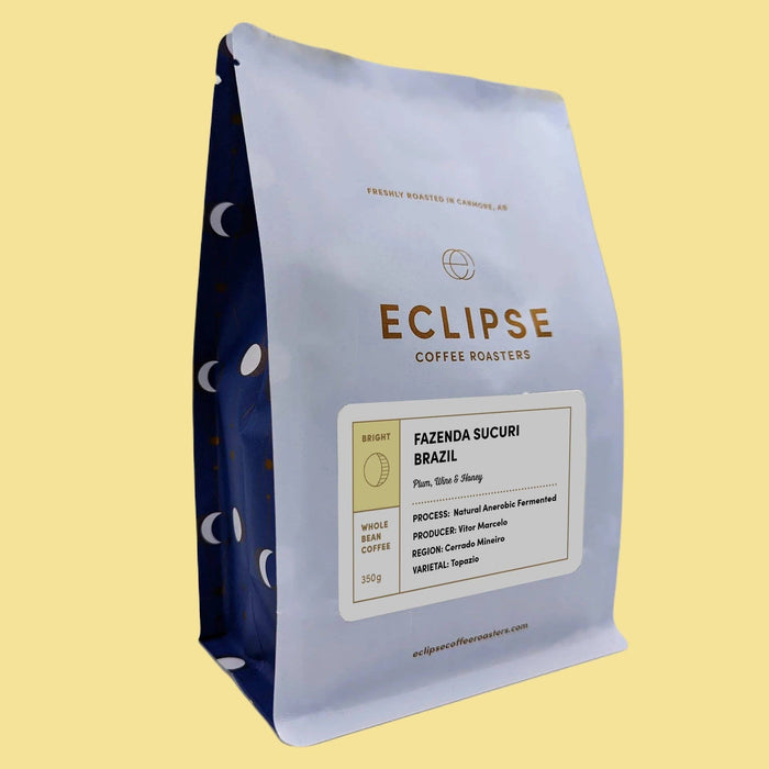 Eclipse Coffee Roasters - Fazenda Sucuri - Brazil: 350gr / Whole Bean